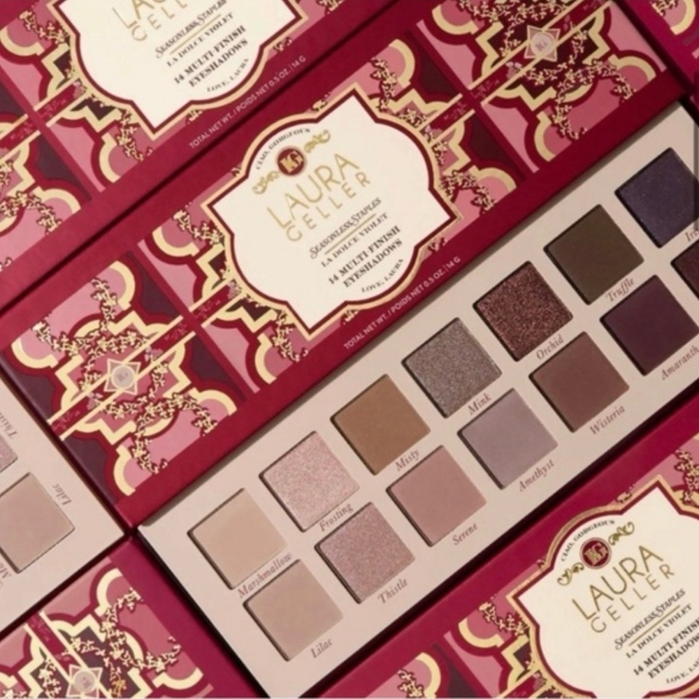 Laura Geller Seasonless Staples La Dolce Violet Eyeshadow Palette - NWT